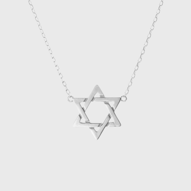 שרשרת מגן דוד - מכסף טהור 925